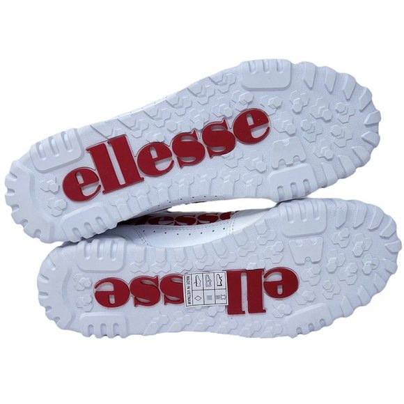 Ellesse Men’s Tanker LO OG LTHR AF White Athletic Sneakers Lace Up Shoes 7 New - Picture 11 of 12